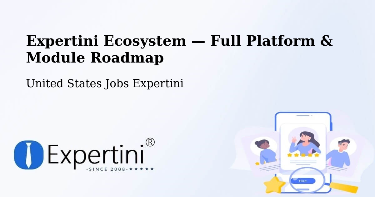 Expertini Ecosystem — Full Platform & Module Roadmap – Rector